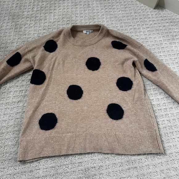 Madewell Polka Dot Sweater - Picture 2 of 4